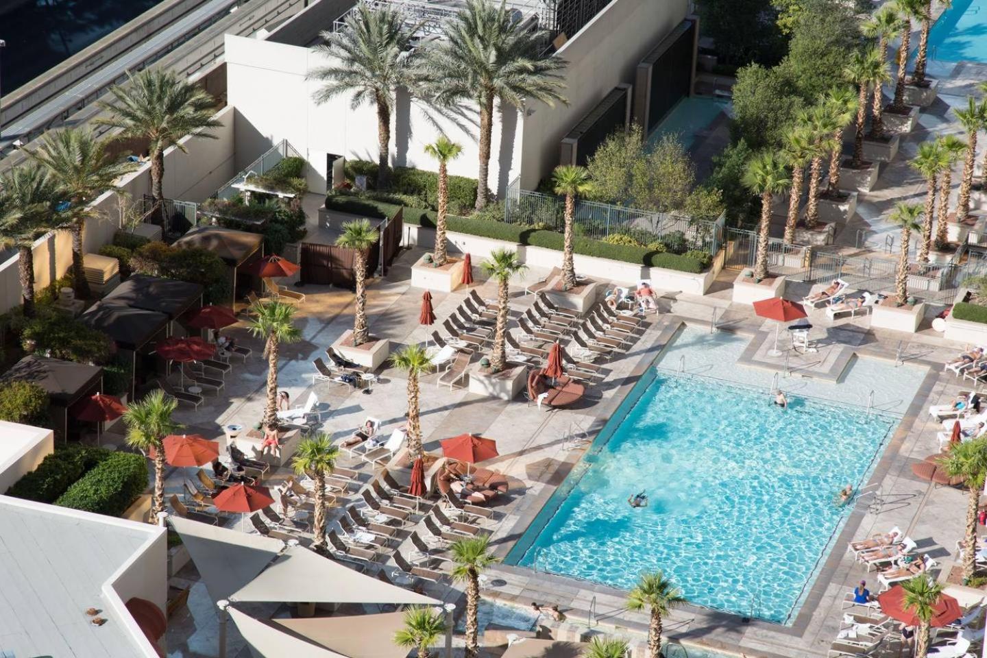 No Resort Fee Strip View Suite + Free Valet + Pool Las Vegas Exterior photo